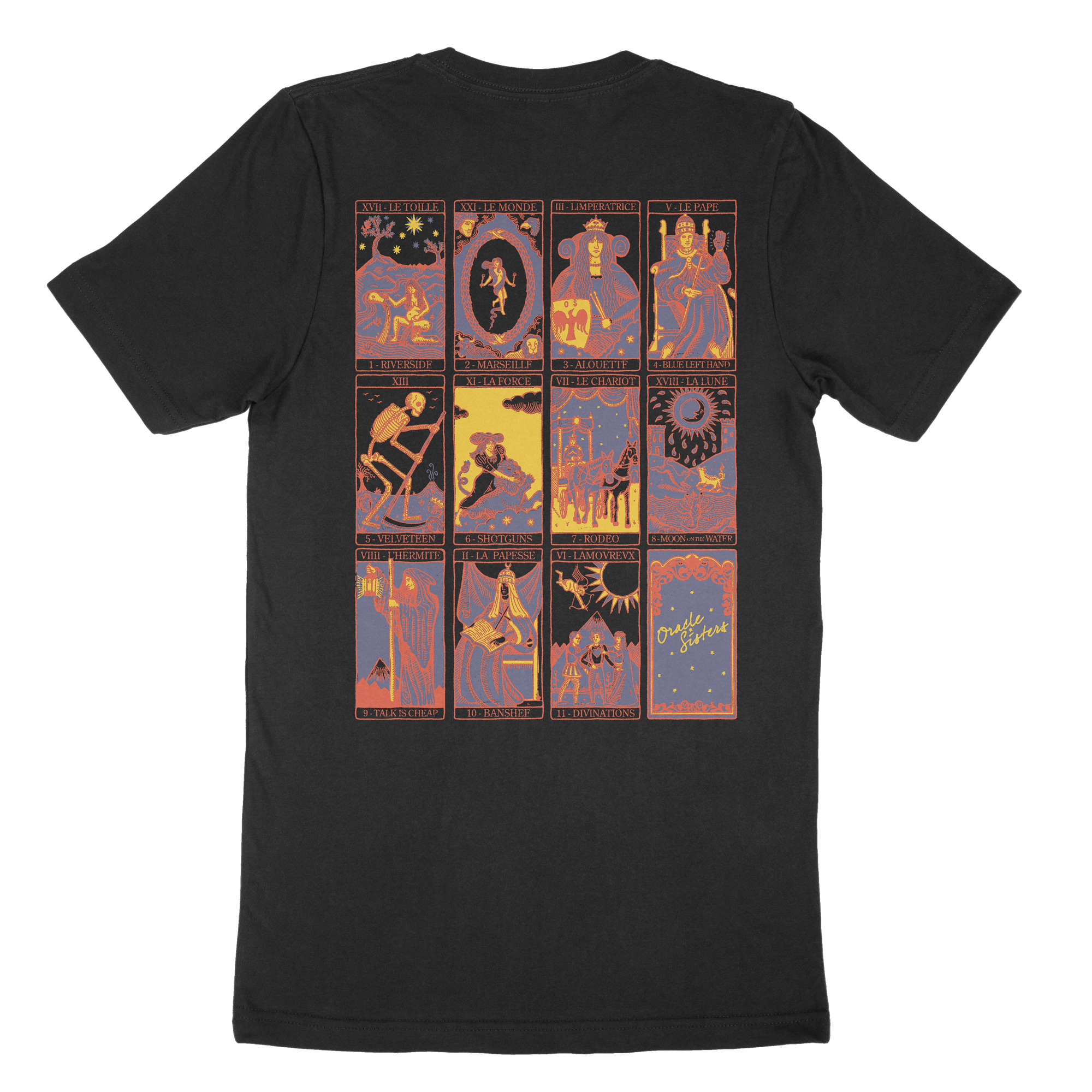 Tarot Card T-Shirt (Black)